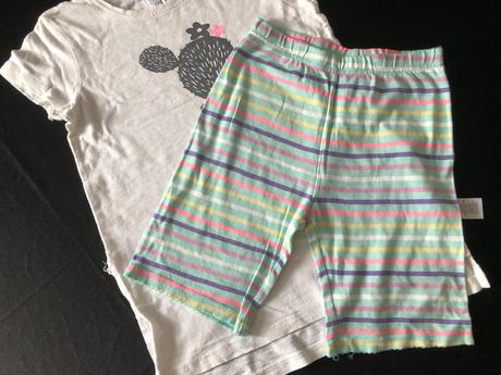 Vel. 128 pyžamový komplet s kaktusem, 128