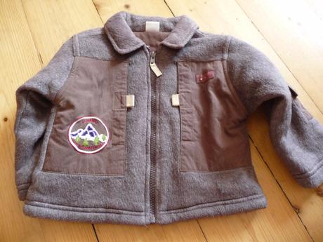 Flaušový kabátek, baby,86