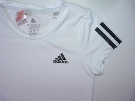 Bílé sportovní tričko vel.140, adidas,140