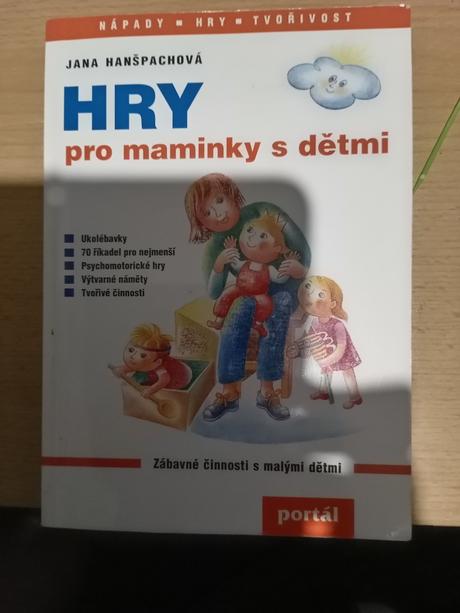 Kniha-hry pro maminky s dětmi, 