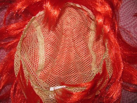 Karnevalová krásná paruka, mikádo,