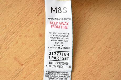 Kraťasy vel. 12 - 18 m, marks & spencer,86