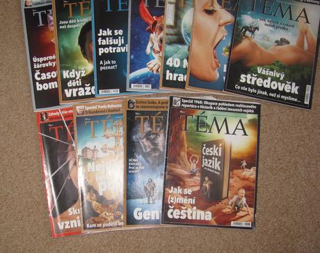 Časopisy téma, 