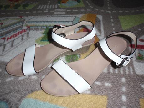 Boty-sandálky-lodičky dámské na klínku vel.39-40., 39