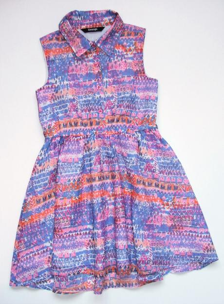 P541 letní šaty vel. 4-5 let, george,110