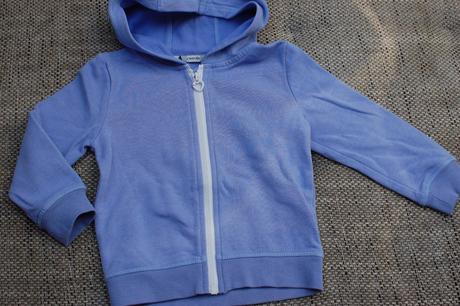 Bledě modrá mikina george, velikost 92/98, george,98