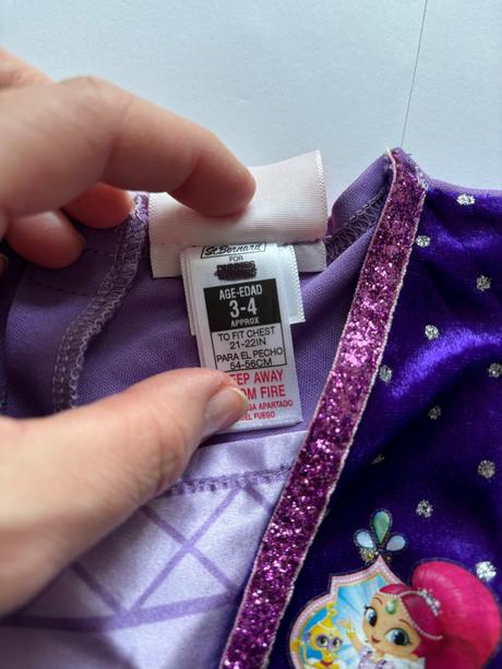 An18/ kostym shimmer&shine- v.3-4 roky, 