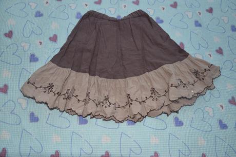 98 104 110 116 122 next letní sukně s flitry, next,104