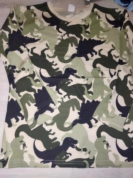 2x tričko s dinosaury 128 lindex, lindex,128