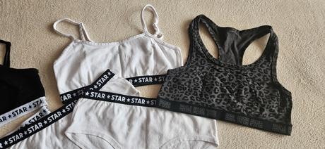 Dívčí set 3x spodní kalhotky + 3x podprsenka, 134, pepco,134