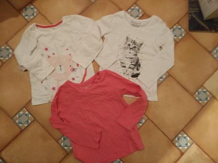 3x tričko, 104–116