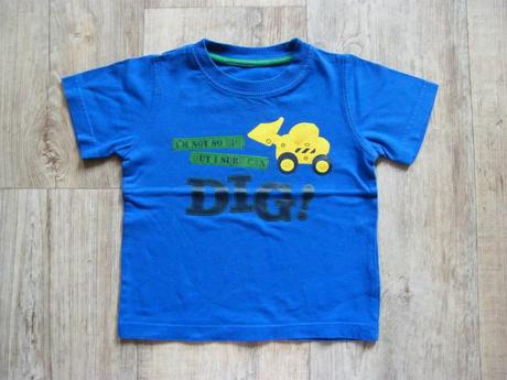 Mothercare triko s bagrem, mothercare,86