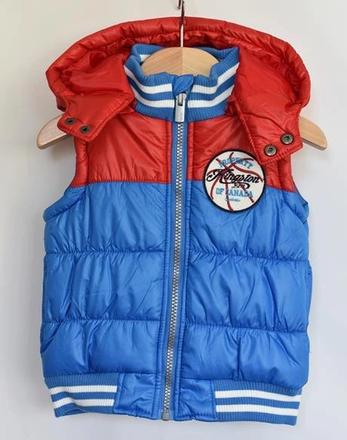 Zateplená vesta vel. 12 - 18 m, minoti,86