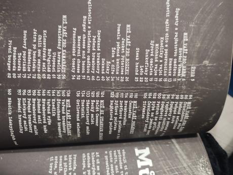 Kniha kuchařka pro mého muže,