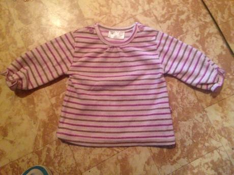 Dívčí mikina proužky, okay,68