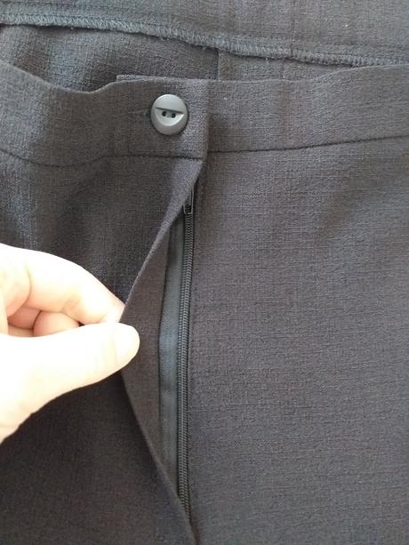Černé kalhoty od švadleny vel. 3xl-5xl, 48