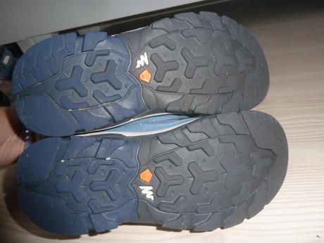 Turistické boty, nepromokavé, decathlon, 33