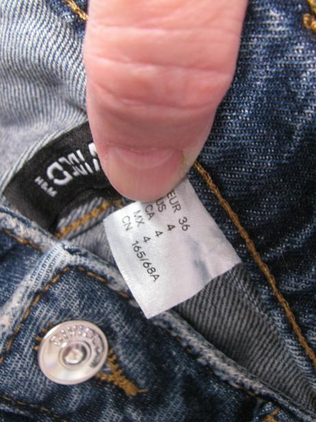 Dámské, dívčí džínové kraťasy h&m, h&m,36