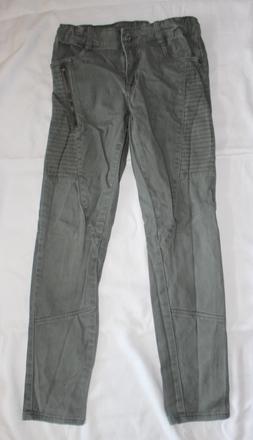 Ub145. parádní khaki slimky 11-12 let, 152