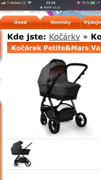 Zkušenosti s kočárkem Petite&Mars 