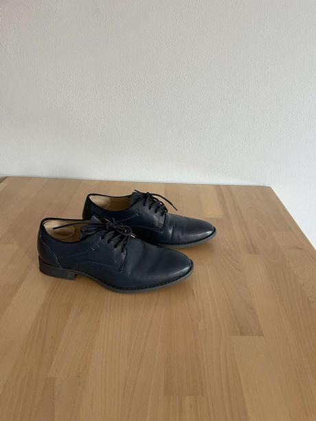 Kožené polobotky lasocki young- tm. modré, vel. 34, lasocki,34