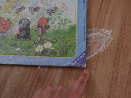 Puzzle krtecek - 16 dilku, 