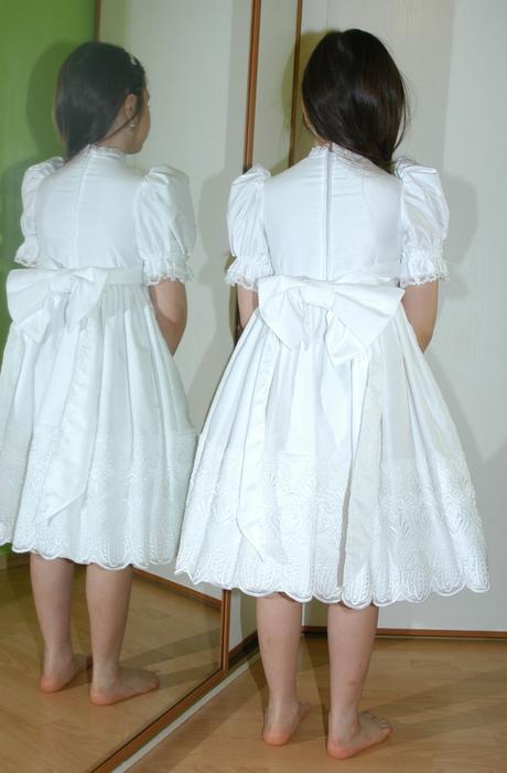 Společenské šaty družička, první svaté přijímání, 128