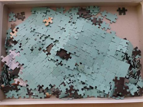 Puzzle dívka a pejsci,