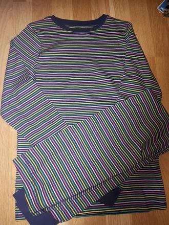 Pruhované, pruhované pyžamo 152 12 let next, next,152