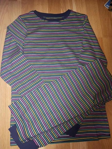 Pruhované, pruhované pyžamo 152 12 let next, next,152