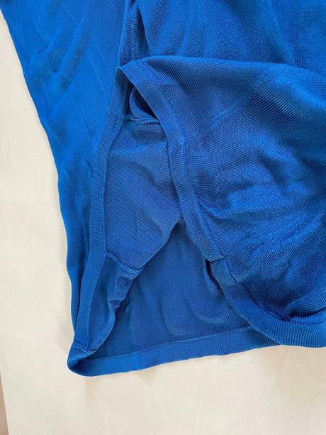 Modrý top do uzlu mezi košíčky, vel m, next, next,m