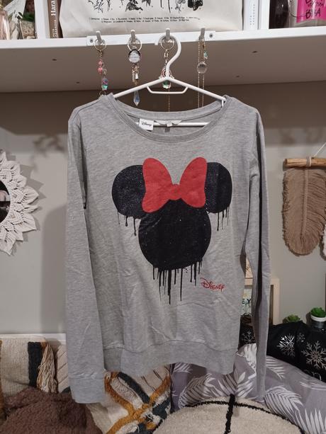 Třpytivá mikina minnie disney c&a, disney,164