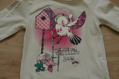 Tricko s ptackem h&m vel.92, h&m,92