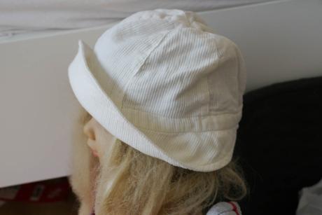 50cm obvod slaby bavlneny kloboucek na leto, 86