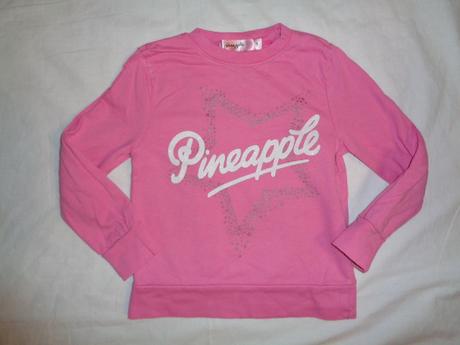 Luxusní růžová značková mikina pineapple, 110