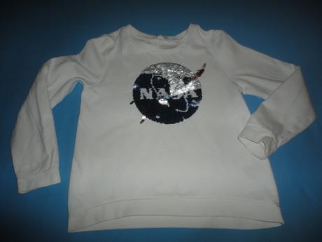 Jako nová mikina nasa, vel. 134/140, h&m,134