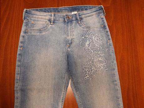 Dívčí džíny h&m, vel. 164, h&m,164
