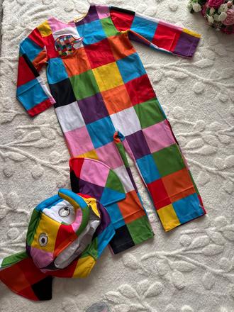 An27/ kostým slon kostík - v.5/6 let, 