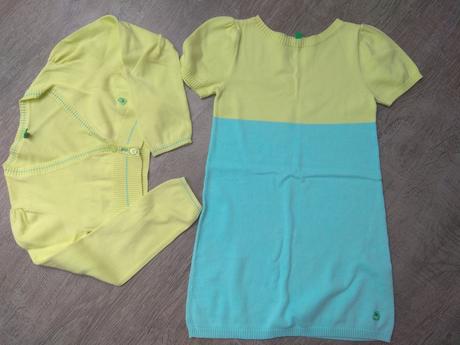Šaty s bolerkem, benetton,116