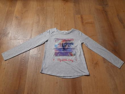 Tričko s měnícím se obrázkem, my little ponny, h&m, h&m,134