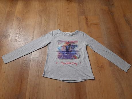 Tričko s měnícím se obrázkem, my little ponny, h&m, h&m,134