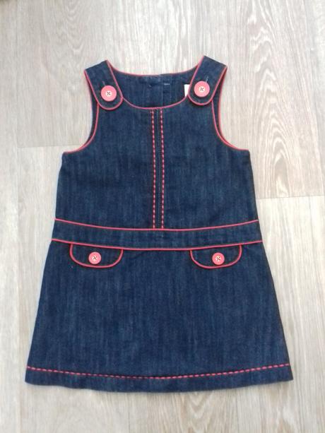 Riflové šaty, šatičky vel. 98/104, next,98