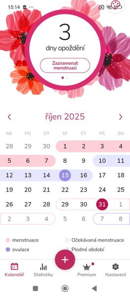 Mám 3 dny zpoždění. Mám si udělat test?