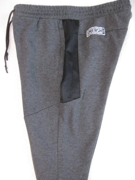 Tepláky kalhoty jogger, šedé cropp, s