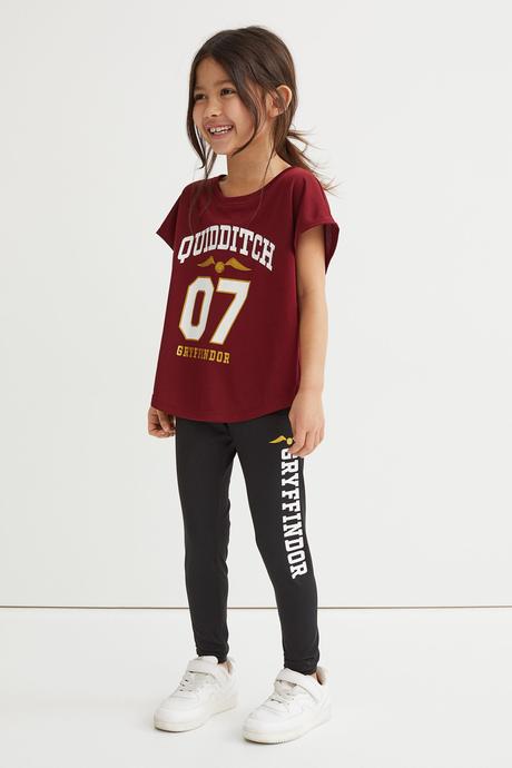 Dívčí funkční set h&m harry potter tričko+legíny, h&m,122 / 128