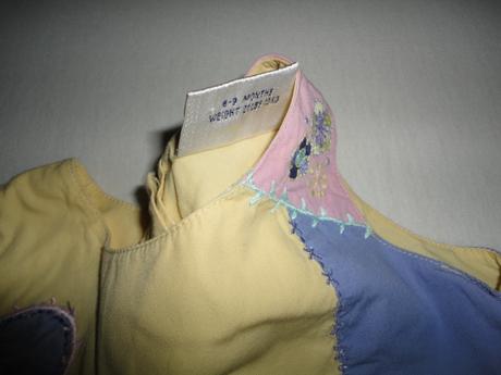 Krásné šaty next, vel. 6-9 měsíců, next,74