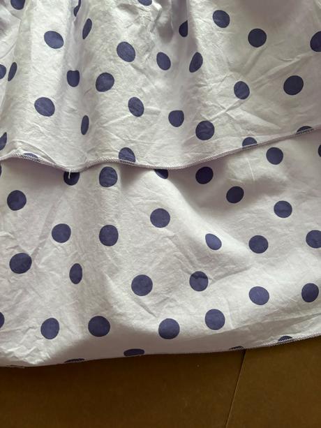 Ob/ šaty s puntiky - v.128, 128