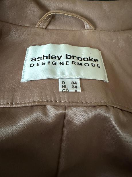 Ashley brooke kozena bunda 34 růžová, 34