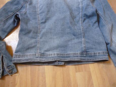 Elastická riflová bunda vel. xxl pro maminy, denim,xxl