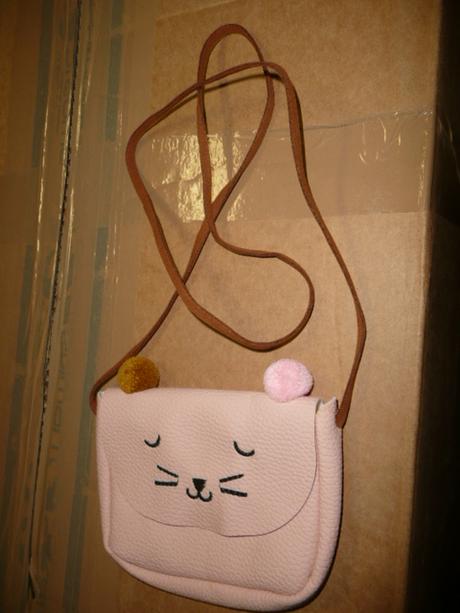 Kabelka malá kočka růžová, 